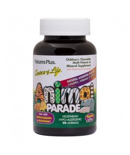 Nature's Plus Animal Parade Assorted Flavors 90 μασώμενες ταμπλέτες